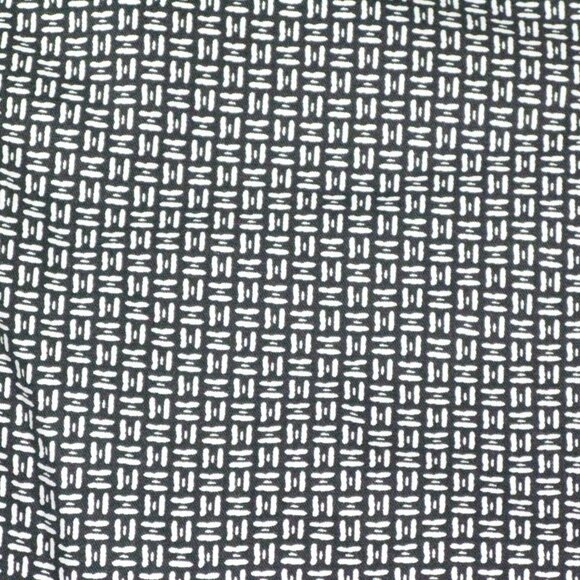 Gap Black/White Patterned Cotton Pants Size 10R - Picture 2 of 6